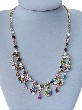 Multicolor Floral Necklace